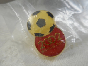２００２年　FIFA　サッカー　ワールドカップ　招致　ピンバッジ　非売品　レア