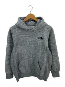 THE NORTH FACE◆BACK SQUARE LOGO HOODIE_バック スクエア ロゴ フーディ/M/コットン/GRY/プリント