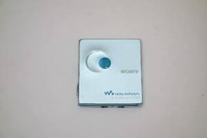 ★☆SONY MD WALKMAN MZ-E707　水色　 ジャンク品☆★