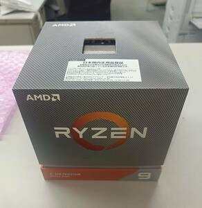 AMD Ryzen 9 3900X 12コア　24スレット 3.8GHz