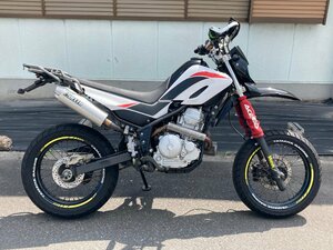 埼玉県発 　ヤマハ　XT250X　社外マフラー　リアキャリア　　検索)　セロー225　XT250　Dトラッカー　グラストラッカー　FTR223　TW225　CB