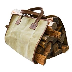 【中古】Waterproof Waxed Canvas Fire Bag Handmade by Hide & Drink