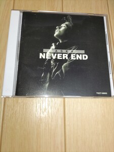 美品！NEVER　END/ASKA　ソロＣＤアルバム