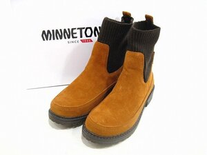 Minnetonka / ミネトンカ リブニットブーツ 18M09 レディース サイズ : 6(23cm) ブラウン