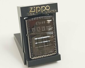 [19A-66-019] Zippo ジッポ ライター ARMOR アーマー Chess チェス 中古