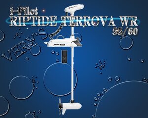 2024年NEWモデル アイパイロット 正規品 55/WR-60 RT テローバ 技適マーク有 i-PILOT 海水用モデル RIP TIDE TERROVA WR 60インチ ミンコタ