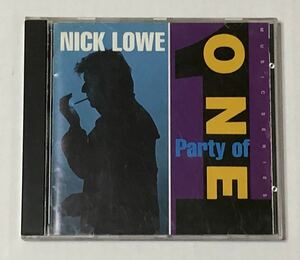 国内盤CD ニック・ロウ パーティ・オブ・ワン NICK LOWE PARTY OF ONE WPCP-3432