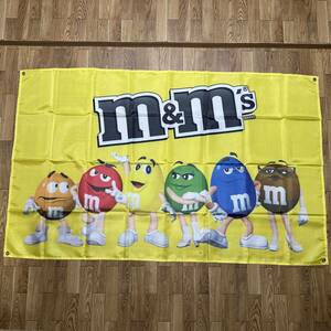 訳あり Ｍ＆Ｍ 特大フラッグ 4 M&M M&M