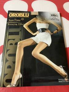 OROBLU suntime bronzing effect I = S EU 38-40 nudelook 15デニール パンティストッキング パンスト panty stocking オロブル