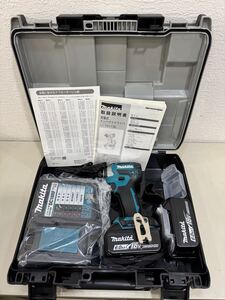 未使用品 makita マキタ 充電式インパクトドライバ TD173DRGX 18V 6.0Ah ブルー