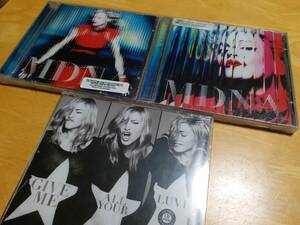 未開封 3点セット マドンナ MDNA ブラジル盤 BRAZIL PROMO