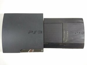 SONY ソニー PS3 PlayStation3 プレイステーション3 CECH-2500A CECH-4300C ブラック 本体のみ 2点 まとめ ジャンク