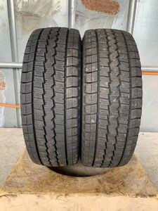 送料込み！205/65R15 DUNLOP WINTER MAXX LT 03 21年 8.5mm 中古スタッドレスタイヤ２本