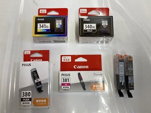 rh Canon キヤノン インクカートリッジ PIXUS 340XL 341XL 380 381 他 ブラック カラー マゼンタ 他 まとめ セット hi◇98