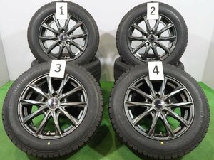 ヴォクシー ノア 90系 プリウスα 等に 4本 社外 16インチ 6.5J ＋38 114.3 スタッドレス 未使用 GOODYEAR アイスナビ7 2023年 205/60R16