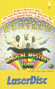 ★ビートルズ/The Beatles　MAGICAL MYSTERY TOUR　レーザーディスク★テレカ５０度数未使用vf_382