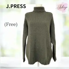 美品 J.PRESS ジェイプレス ニット セーター 日本製　893796