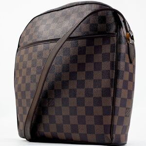 1円 ルイヴィトン N51292 ダミエ イパネマGM ショルダーバッグ 斜めがけバッグ 鞄 ブラウン系 LOUIS VUITTON