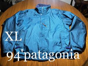 94年製！patagonia VINTAGE バギーズ　ヴィンテージ　パタゴニア ナイロンジャケット