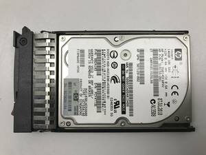 【中古パーツ】 HP DG0146FARVU 2.5インチ 507283-001 SAS ハードディスク マウンタ付き 　146GB HDD 正常/健康品　■SAS-229