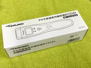 01-14-K09 △SS 体温計 RWRUMO テルモ 皮膚赤外線 体温計 NF-CS101ZZ 1点 箱入り 非接触 体温計 使用感無し 未動作確認 美品