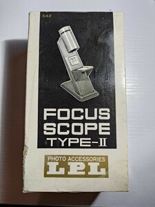 LPL FOCUS SCOPE TYPE-II　引伸　印画紙 フォーカススコープ