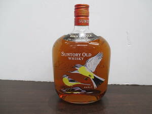 13463 酒祭 洋酒祭 サントリー オールド ウイスキー キセキレイ 700ml 43度 未開栓 鳥 バードボトル SUNTORY OLD WHISKY 古酒