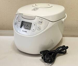 【現状品】TOSHIBA 東芝 ジャー 炊飯器 RC-10MFH 5.5炊き　