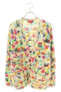 シュプリーム 21AW Waffle Knit Cardigan サイズ:XL ワッフルニットカーディガン 中古 SB01