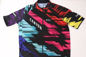 ▽Rapha ラファ canyon sram コアジャージ 半袖ジャージ Lサイズ