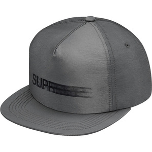 希少★新品本物【GREY】Motion Logo Iridescent 5-Panel モーションロゴ イリデセント 正規店購入 シュプリーム 限定 入手困難 Supreme16SS