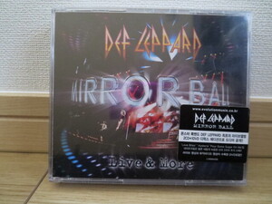 輸入盤CD【新品未開封】DEF LEPPARD / MIRROR BALL ♪ LIVE & MORE 2CD+DVD デフ・レパード / ミラー・ボール