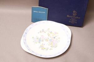 昭和レトロ/RoyalDoulton/ロイヤルドルトン/ CONISTON/ 27cm /プレート/ ボーンチャイナ /イギリス食器 /洋食器/ENGLAND