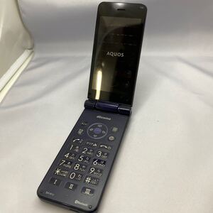 233 AQUOS ケータイ SH-01J ブラック 中古スマホ 訳あり ジャンク SIMフリー au docomo Softb