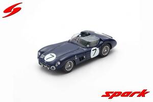 ■スパークモデル 1/43 1960 アストンマーティンDBR1 #7 ルマン24h