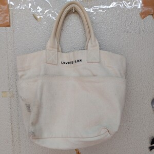 LOWRYSFARM キャンバス トートバッグ エコバッグ 丈夫な布地 6/11