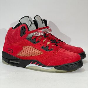 28cm AIR JORDAN 5 RETRO DMP 136027-601 エア ジョーダン 5 レトロ DMP レイジングブル メンズ スニーカー 45653 H107032