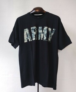 ■ U.S.ARMY アーミー ■ BAYSIDE ベイサイド■ Army デジカモプリントtシャツ ■ Made in USA アメリカ製 ■ NNN11199