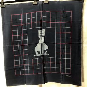 vintage Burberry バーバリー チェック柄 シルクスカーフ