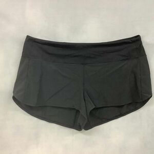 [D2396] ルルレモン ショートパンツ ショーツ インナー付き ブラック系 20 lululemon / 小型便OK