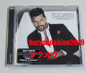 リッキー・マーティン RICKY MARTIN デラックス・エディション DELUXE EDITION CD A QUIEN QUIERA ESCUCHAR