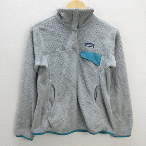 D■パタゴニア/PATAGONIA リツールスナップT 25442FA14 フリースプルオーバー■灰【S】LADIES/62【中古】■