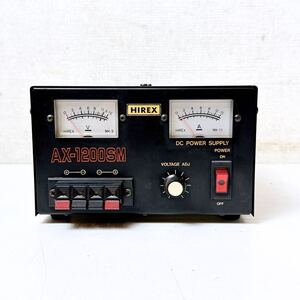 266＊中古 HIREX AX-1200SM 直流安定化電源 通電確認済み＊