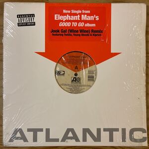 ELEPHANT MAN/Jook Gal(Wine Wine)/feat. Twista, Young Bloodz & Kiprich/レコード/中古/DJ/club/reggae