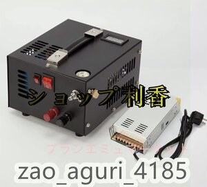 12V 30Mpa 4500PSI 300Bar車の高圧空気圧縮機、ミニPCPポンプ、インフレーターポンプ、水中呼吸装置、空気ポンプ (力のある機械)