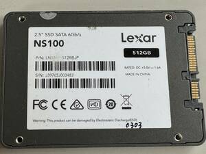 Lexar SSD 512GB【動作確認済み】0303　