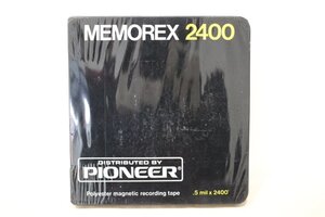 PIONEER パイオニア MEMOREX 2400 レコーディングテープ 未開封品 6693