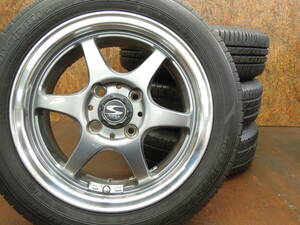 ★超美品!! BADX S-HOLD+2022年製国産タイヤ 155/65R14 4本SET!!★ワゴンR スペーシア タント ムーヴ ルークス N-BOX N-WGN 軽自動車★