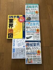 就活　業界研究　まとめて5冊！