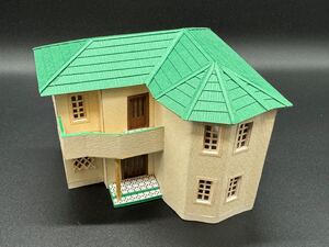 ストラクチャー 日本の家シリーズ 近代住宅 HO 16番 サイズ 完成品